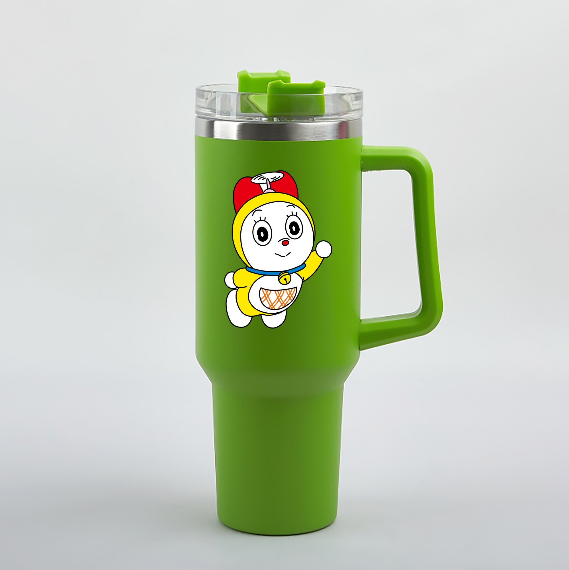 （画像用） ドラえもん ドラミ Doraemon Dorami 1200mL車用タンブラー（カラープリント）
